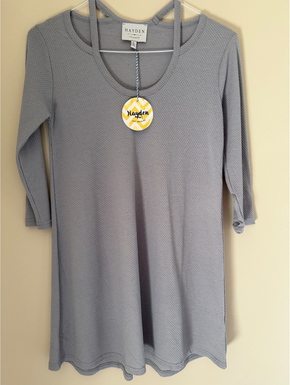 S/M Hayden blue/gray dress NWT